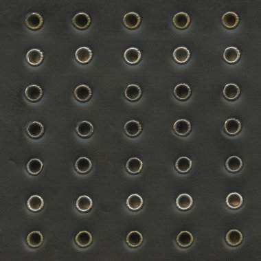 siyah deri dokusu, süslemeleri