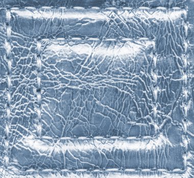 mavi deri dokusu, stitch.