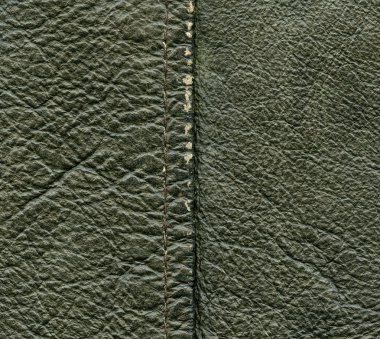 yeşil deri dokusu yıpranmış,