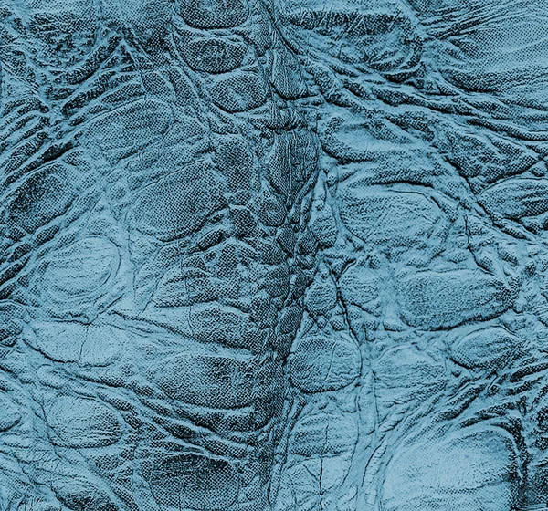 Niebieski stary skórzany tekstura zbliżenie — Zdjęcie stockowe