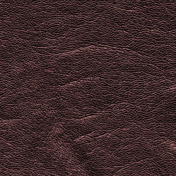 Texture en cuir brun foncé — Photo