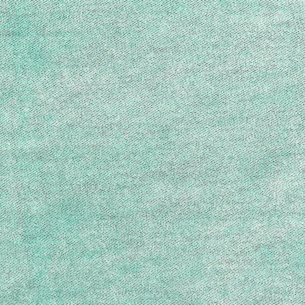 Textura de tela de mezclilla verde — Foto de Stock