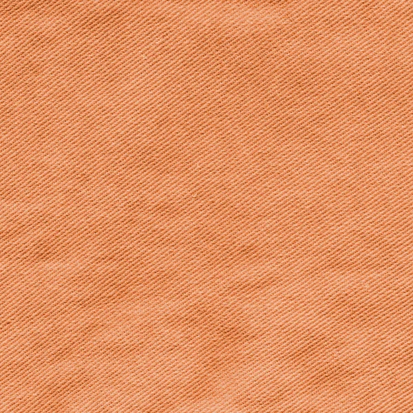 橙色织物纹理. — 图库照片