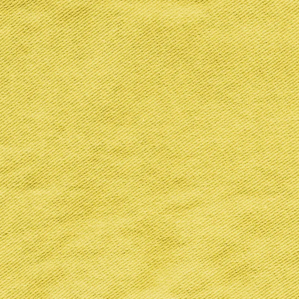 Texture in tessuto giallo. Sfondo tessuto — Foto Stock