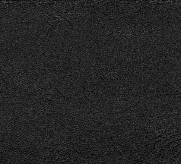 Black leather textured background — Stock Photo, Image