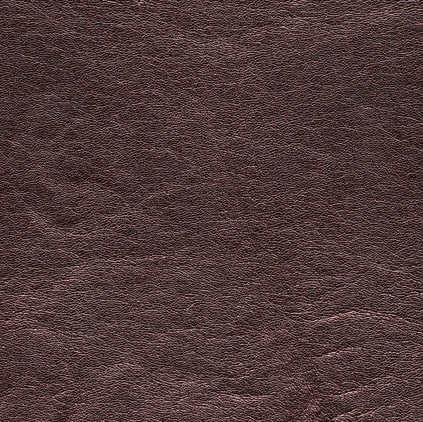 Tmavě hnědá kožená textura — Stock fotografie