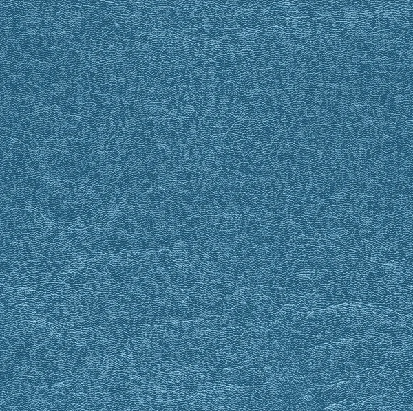 蓝色皮革纹理 — 图库照片
