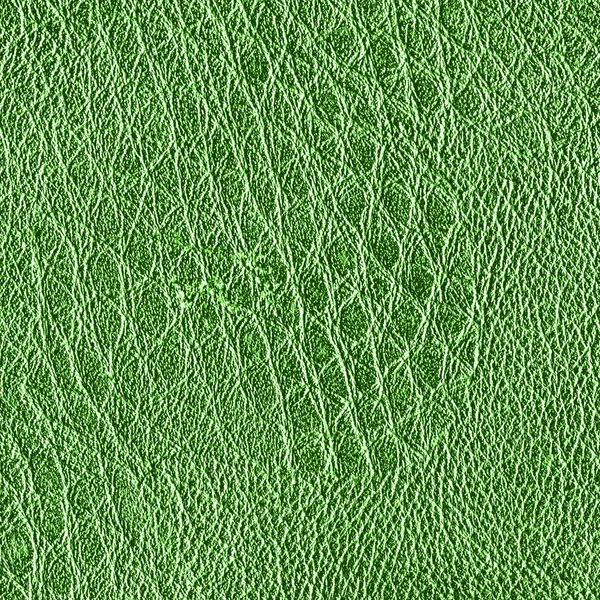 Verde vecchio cuoio texture primo piano — Foto Stock