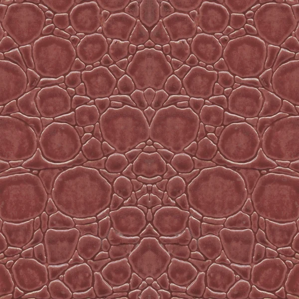 Brown reptile leather  texture — Stock Photo, Image