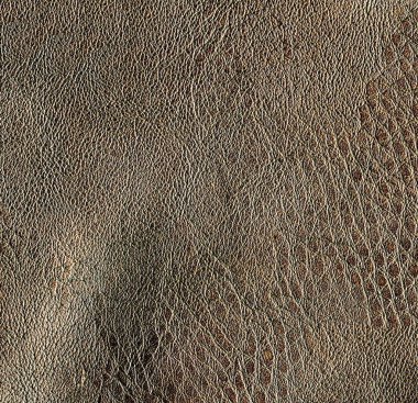 kahverengi deri dokusu