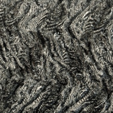 gri suni kürk arka plan veya doku 