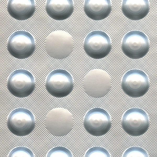 Tablety v balení — Stock fotografie