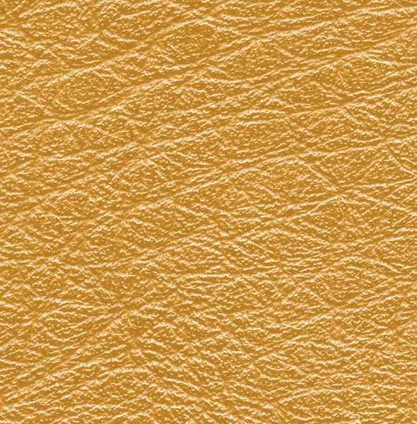 Dark yellow leather texture — Stock Photo, Image