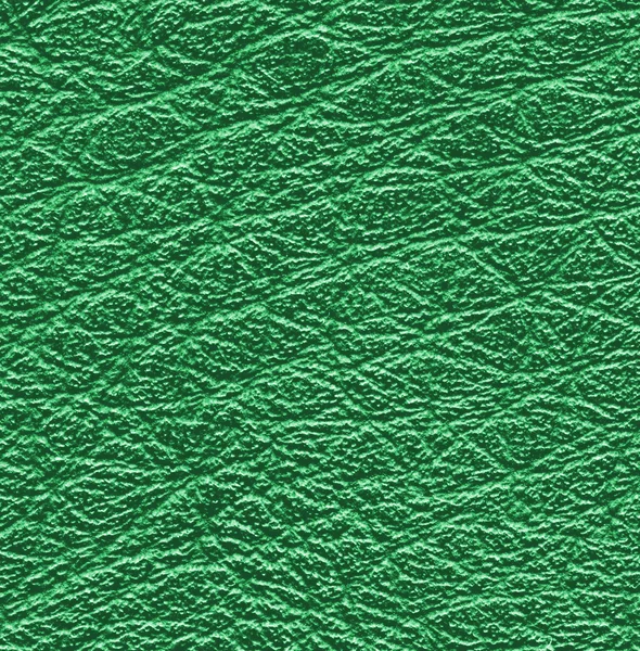 Textura de cuero verde — Foto de Stock