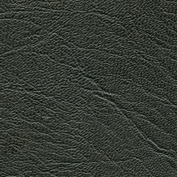 Black leather texture — Stock Photo, Image