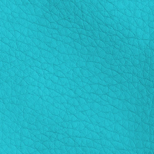 Blue leather texture closeup — Stock Photo, Image