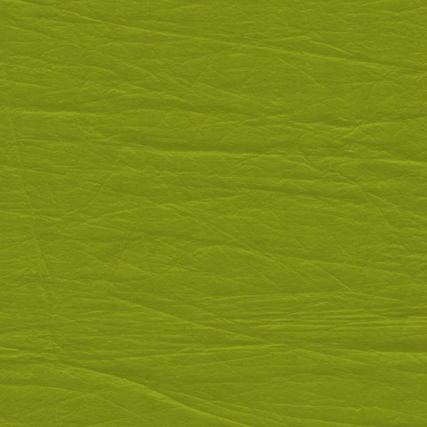 Fundo de papel verde amassado — Fotografia de Stock