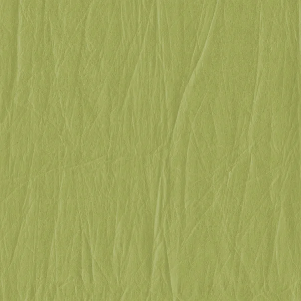 Background of green crumpled paper — Stock Photo, Image