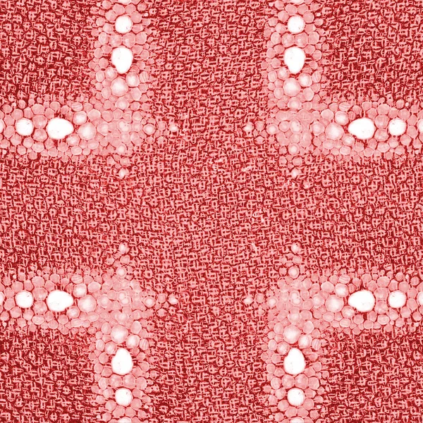 Red background based on stingray skin — Stock Photo, Image