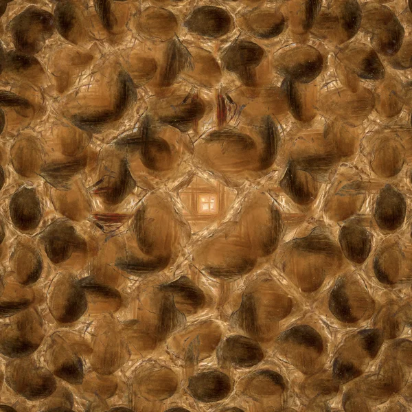 Fundo marrom com base na pele do réptil — Fotografia de Stock