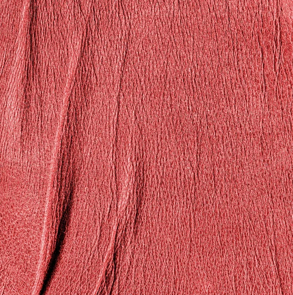 Υφή τσαλακωμένο κόκκινο δέρμα — Φωτογραφία Αρχείου