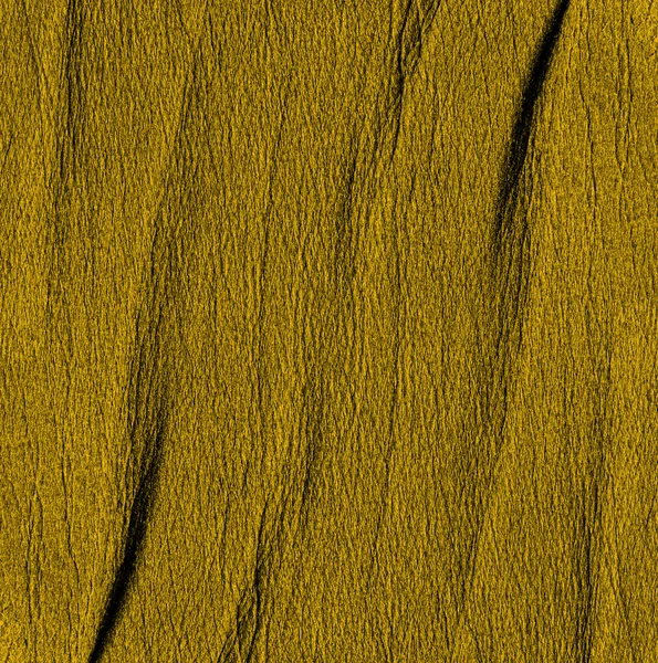 Crumpled yellow leather texture — Stock Photo, Image