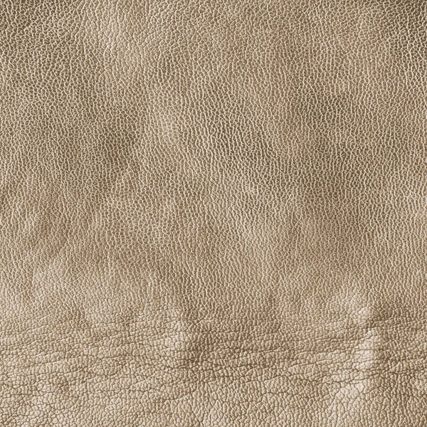 Verfrommeld bruin leder texture — Stockfoto