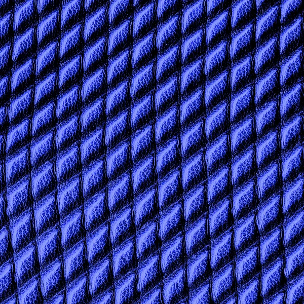 Textura de couro azul close-up — Fotografia de Stock