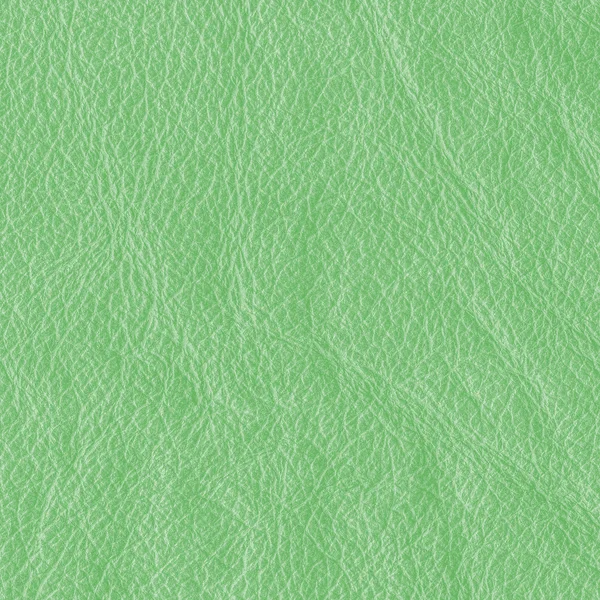 緑のしわくちゃレザーのテクスチャ — ストック写真