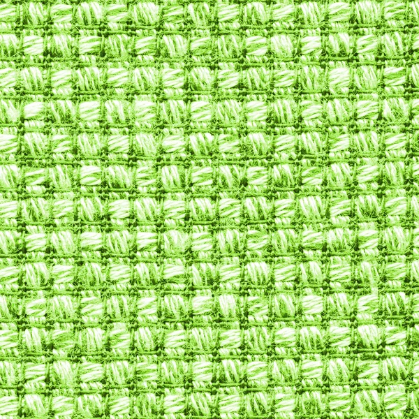 Green textile texture closeup — Stock Photo, Image