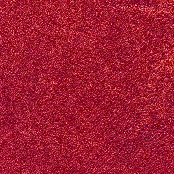 Red leather texture — Stock Photo, Image