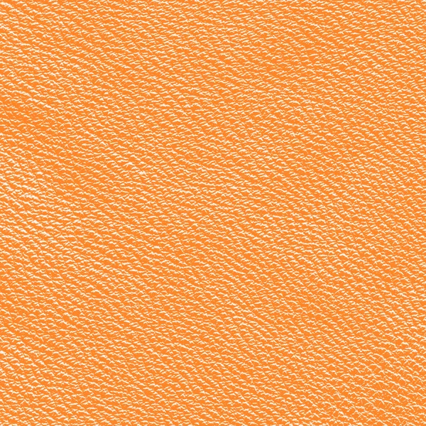 Orange leather texture — Stock Photo, Image