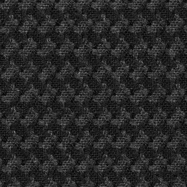 Texture textile noire — Photo