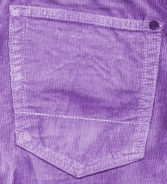 Violet pocket — Stock Photo, Image