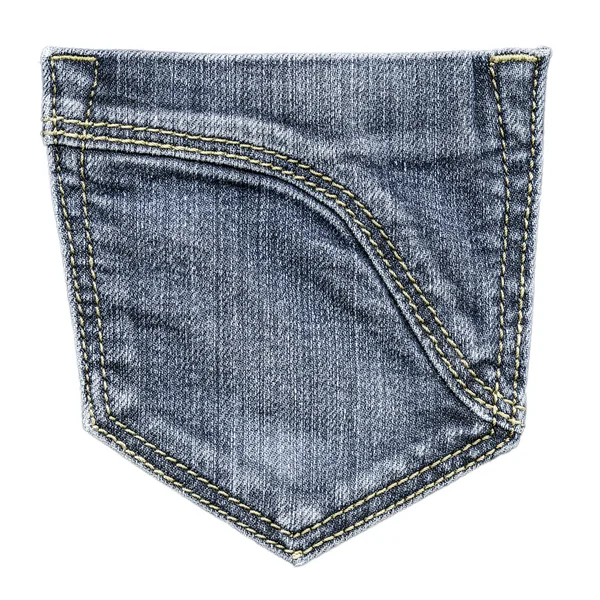 Jeans pocket — Stock Photo, Image