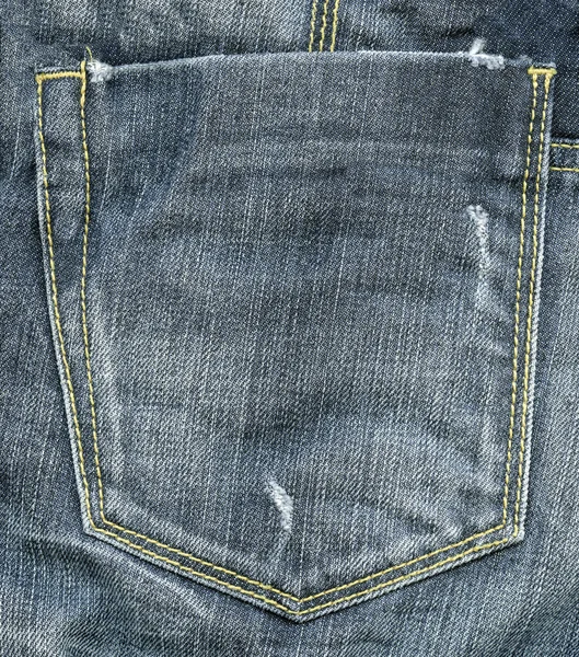 Jeans pocket — Stock Photo, Image