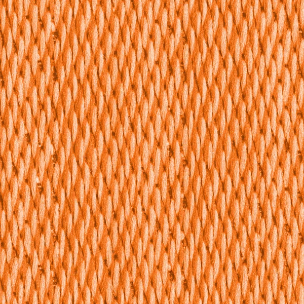 Textura textil naranja primer plano — Foto de Stock