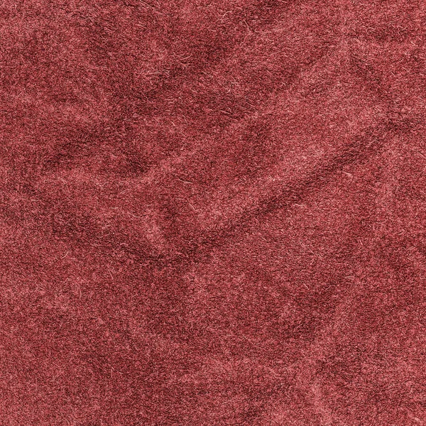 Rött skrynkliga läder — Stockfoto