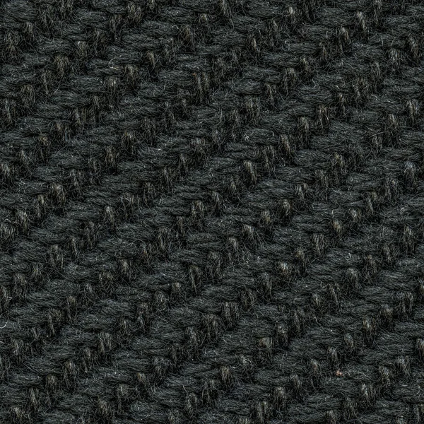 Чорної тканини текстури — стокове фото