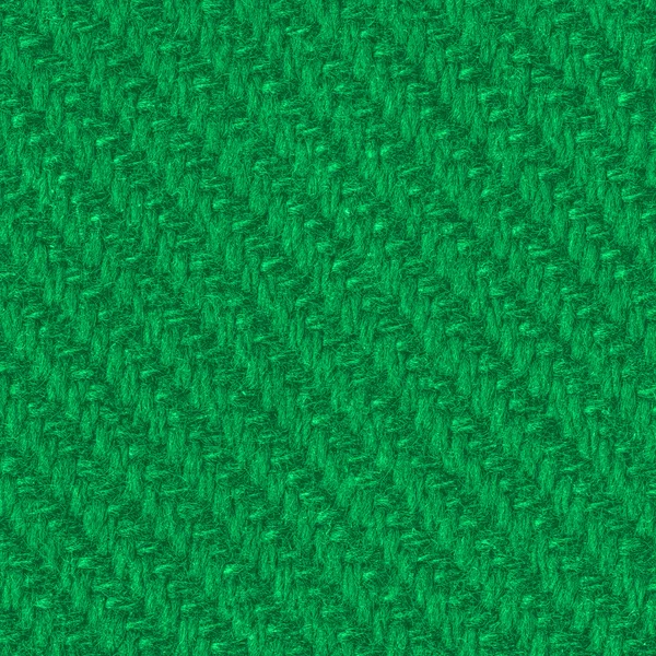 绿色纺织纹理 — 图库照片