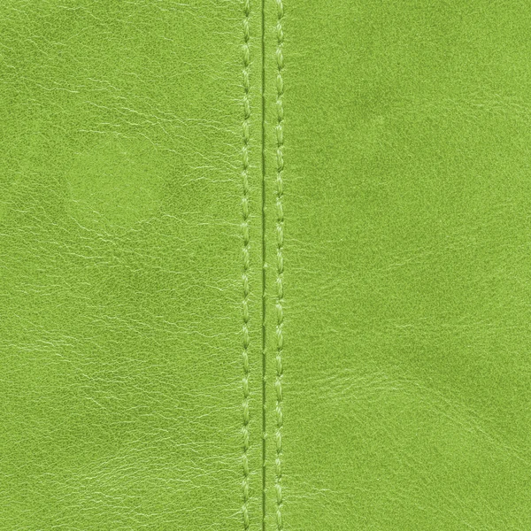 Textura de cuero verde —  Fotos de Stock