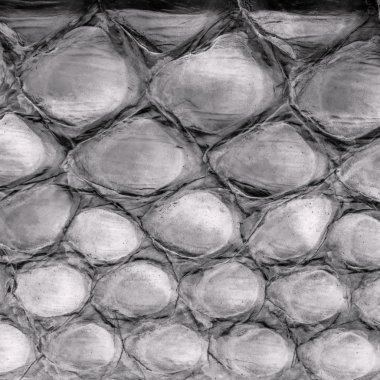 timsah derisi kırmızı-kahverengi boyanmış