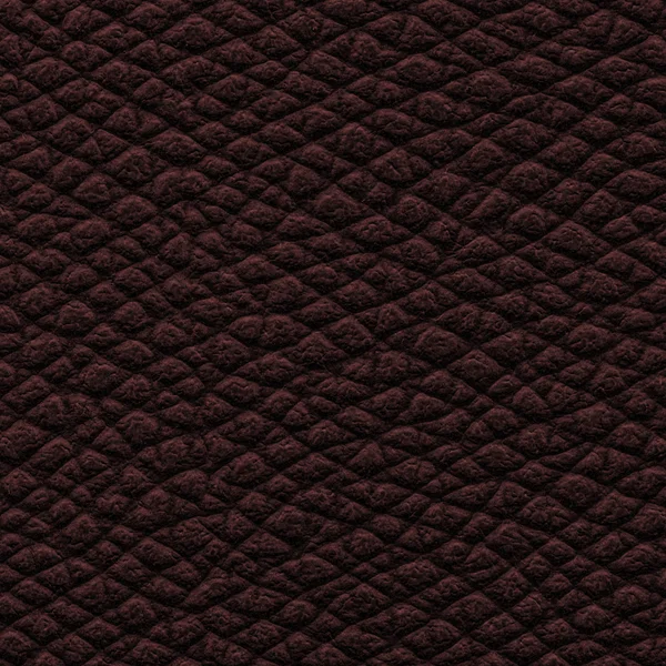 Dark brown leather texture — Stock Photo, Image