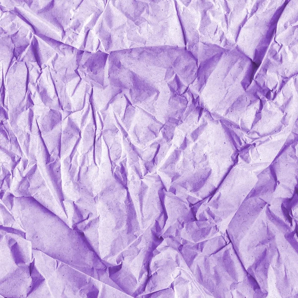 Violet crumpled rough paper — Stock Photo, Image