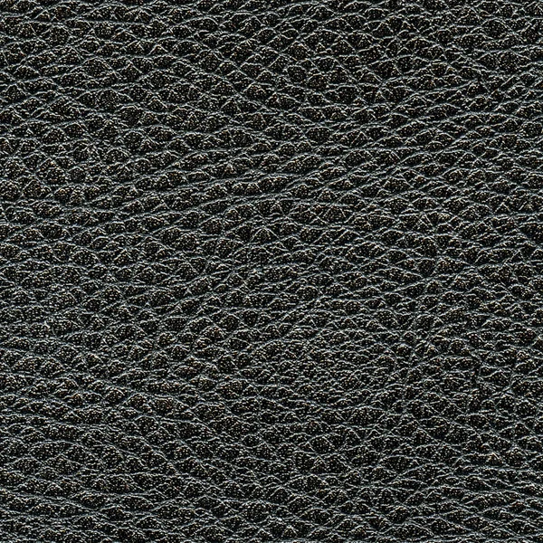 Black leather closeup — Stock Photo, Image