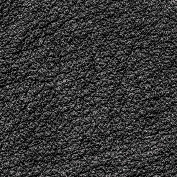 Zwarte ruwe leder texture — Stockfoto