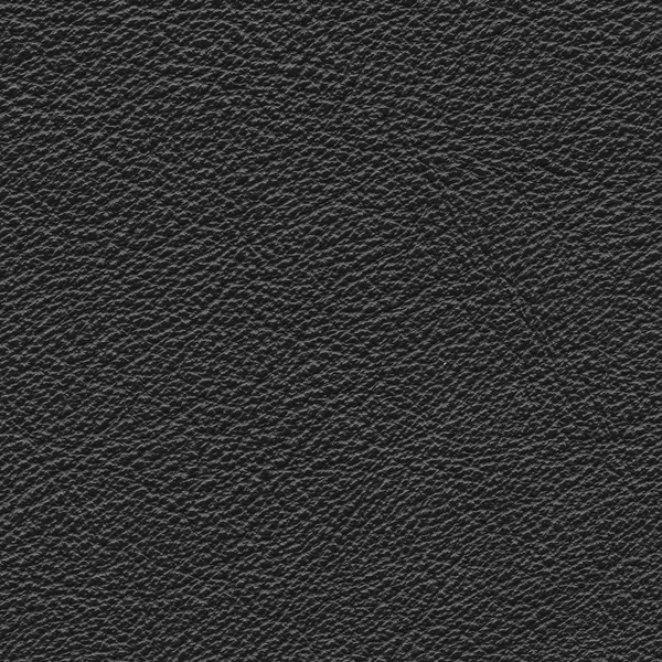 Black leather texture closeup. — Stock Photo, Image