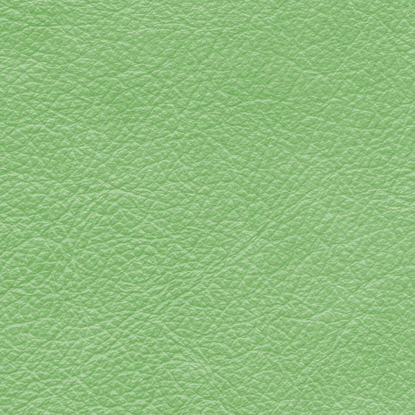 Green leather texture closeup — Stock Photo, Image