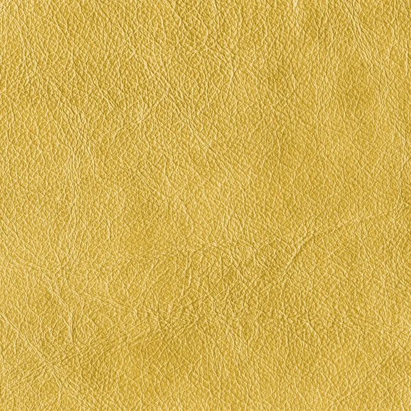 Texture cuir jaune — Photo