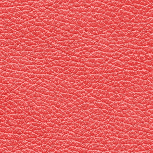 Red leather texture — Stock Photo, Image